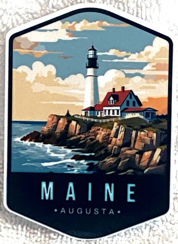 Adesivo maine portland - adesivo,