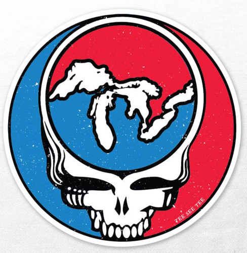 Adesivo grateful dead - ⚡️adesivo,