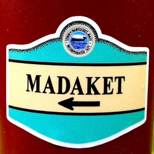 Adesivo madaket nantucket - adesivo,