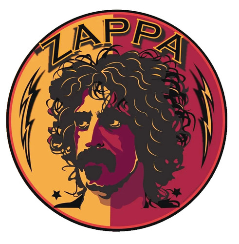 Adesivo frank zappa nuovo - zappa, *nuovo*