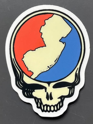Grateful dead adesivo - dead,